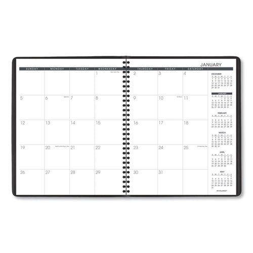 Monthly Planner, 11 X 9, Navy Cover, 15-month: Jan 2025 To Mar 2026