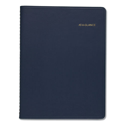 Monthly Planner, 11 X 9, Navy Cover, 15-month: Jan 2025 To Mar 2026