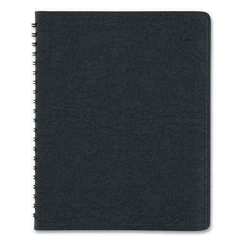 The Action Planner Weekly Appointment Book, 11 X 8, Black Cover, 12-month (jan To Dec): 2025