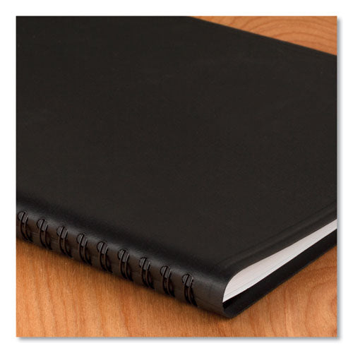 Quicknotes Monthly Planner, 11 X 8.25, Black Cover, 12-month (jan To Dec): 2025