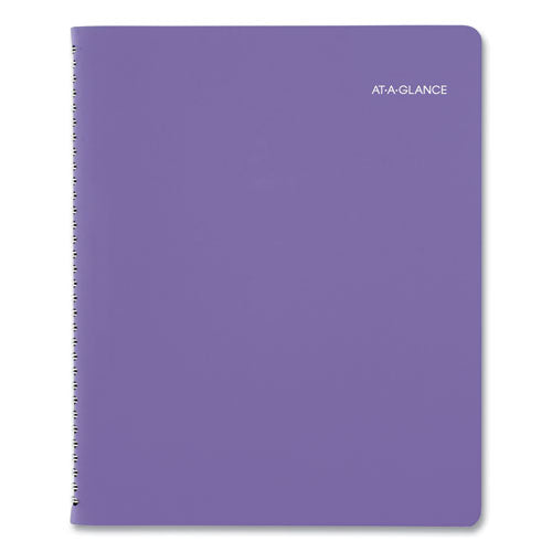 Beautiful Day Weekly/monthly Planner, Vertical-column Format, 11 X 8.5, Purple Cover, 13-month: Jan 2025 To Jan 2026