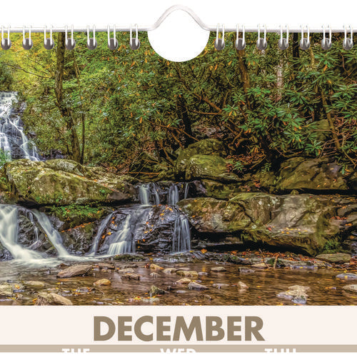 Scenic Three-month Wall Calendar, Landscape Photography, 12 X 27, White Sheets, 14-month: Dec 2024 To Jan 2026