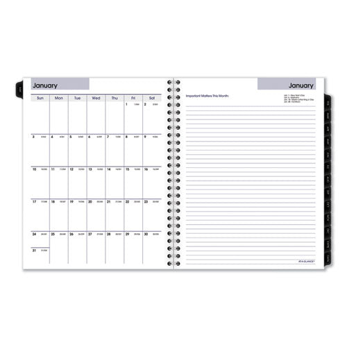 Dayminder Executive Weekly/monthly Refill, 8.75 X 7, White Sheets, 12-month (jan To Dec): 2025