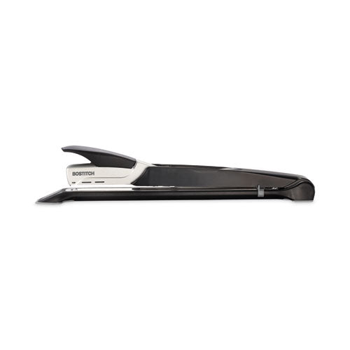 Long Reach Stapler, 25-sheet Capacity, 12" Throat, Black/silver