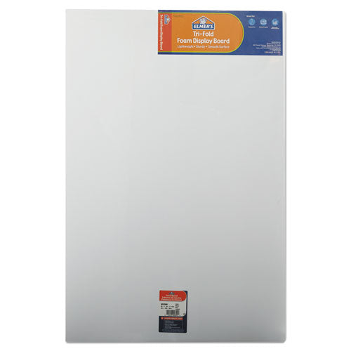 Premium Foam Display Board, Cfc-free Polystyrene, 24 X 36, White Surface And Core, 12/carton