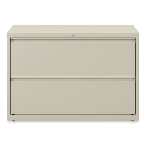 Lateral File, 2 Legal/letter-size File Drawers, Putty, 42" X 18.63" X 28"