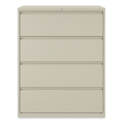 Lateral File, 4 Legal/letter-size File Drawers, Putty, 42" X 18.63" X 52.5"