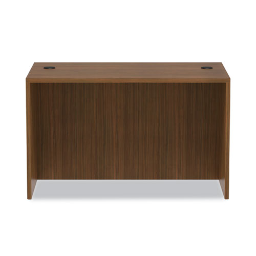 Alera Valencia Series Straight Front Desk Shell, 47.25" X 29.5" X 29.63", Modern Walnut