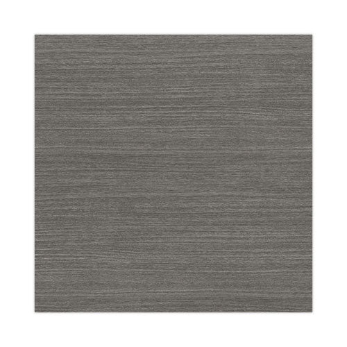 Alera Valencia Series Straight Front Desk Shell, 59.13" X 29.5" X 29.63", Gray