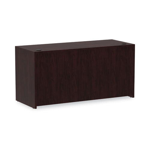 Alera Valencia Series Credenza Shell, 59.13w X 23.63d X 29.5h, Mahogany