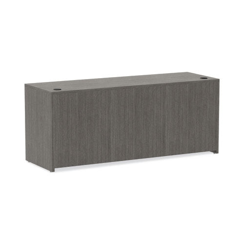 Alera Valencia Series Credenza Shell, 70.88w X 23.63d X 29.5h, Gray