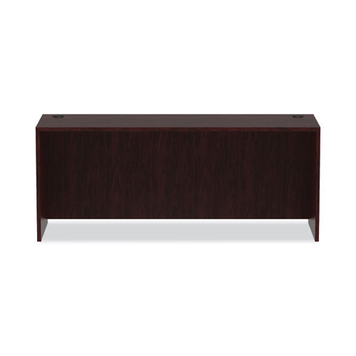 Alera Valencia Series Credenza Shell, 70.88w X 23.63d X 29.5h, Mahogany