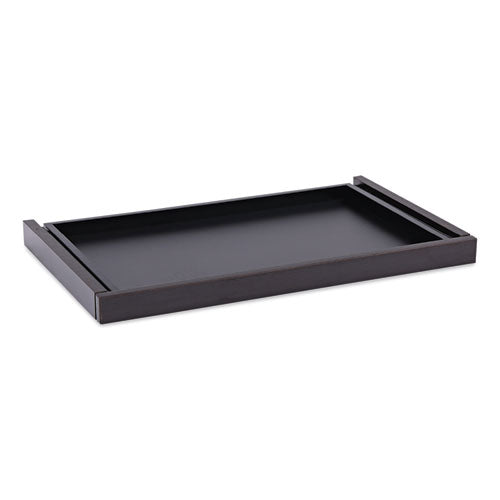 Alera Valencia Series Center Drawer, Laminate, 24.5w X 15d X 2h, Espresso