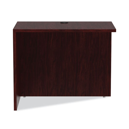 Alera Valencia Series Reversible Return/bridge Shell, 35w X 23.63d X 29.5h, Mahogany