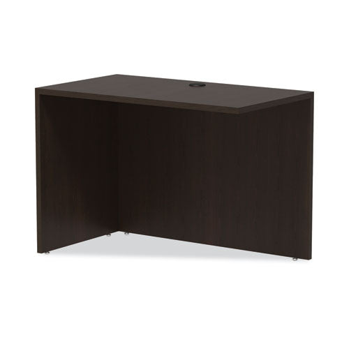 Alera Valencia Series Reversible Return/bridge Shell, 42w X 23.63d X 29.5, Espresso