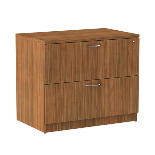 Alera Valencia Series Lateral File, 2 Legal/letter-size File Drawers, Modern Walnut, 34" X 22.75" X 29.5"