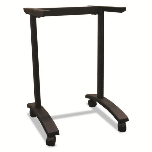 Alera Valencia Series Training Table T-leg Base, 24.5w X 19.75d X 28.5h, Black