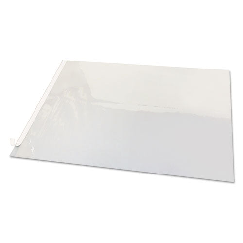 Second Sight Clear Plastic Desk Protector, With Hinged Protector, 21 X 17, Clear