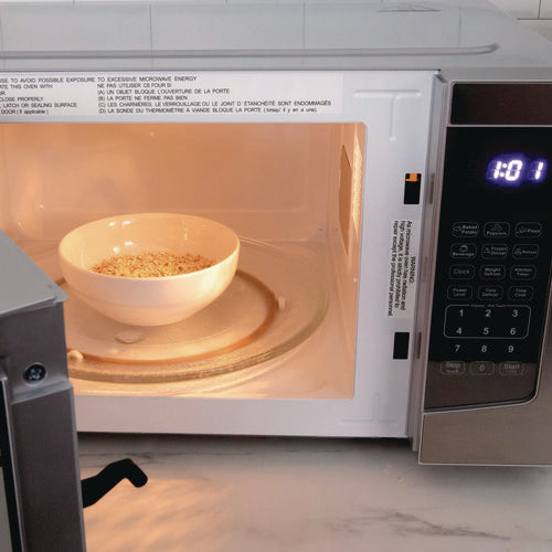 1.1 Cu. Ft. Stainless Steel Microwave Oven, 1,000 W, Mirror-finish