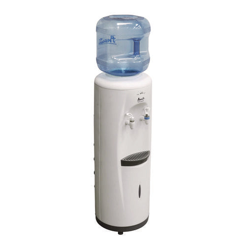 Cold And Room Temperature Water Dispenser, 3-5 Gal, 11.5 X 12. 5 X 34, White