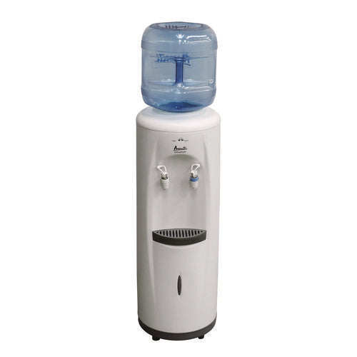 Cold And Room Temperature Water Dispenser, 3-5 Gal, 11.5 X 12. 5 X 34, White