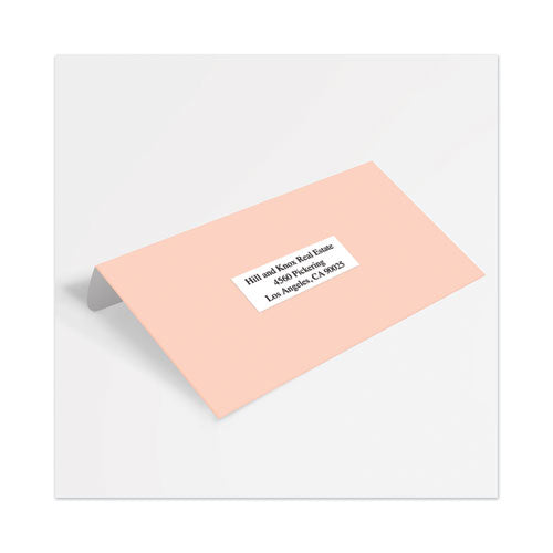 Copier Mailing Labels, Copiers, 1 X 2.81, White, 33/sheet, 500 Sheets/box