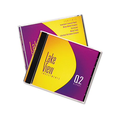 Inkjet Cd/dvd Jewel Case Inserts, Matte White, 20/pack