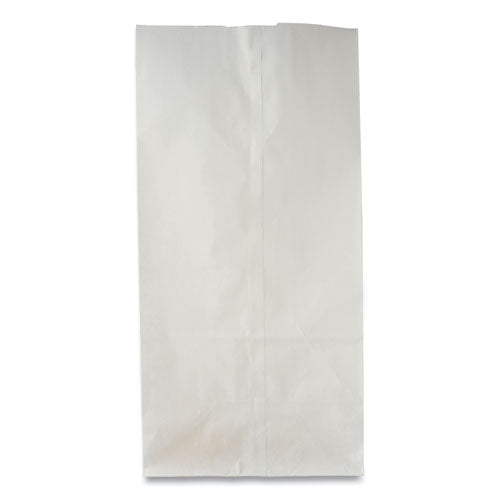 Grocery Paper Bags, #2 Size, 4.13" X 2.63" X 7.88", White, 500/bundle