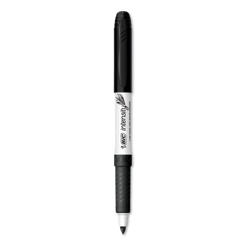 Intensity Low Odor Fine Point Dry Erase Marker, Fine Bullet Tip, Black, Dozen