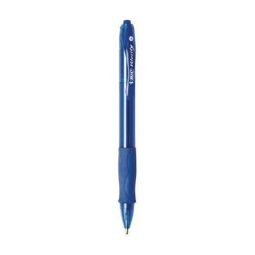 Glide Bold Ballpoint Pen, Retractable, Bold 1.6 Mm, Blue Ink, Translucent Blue Barrel, 4/pack