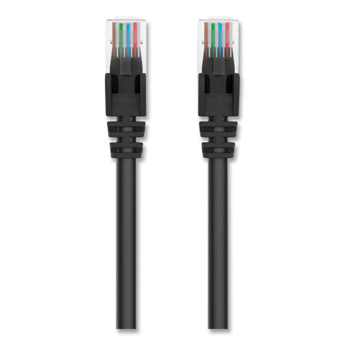 High Performance Cat6 Utp Patch Cable, 3 Ft, Black