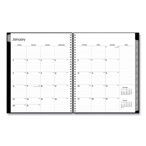 Enterprise Weekly Appointment Planner, 11 X 8.5, Black Cover, 12-month (jan To Dec): 2025