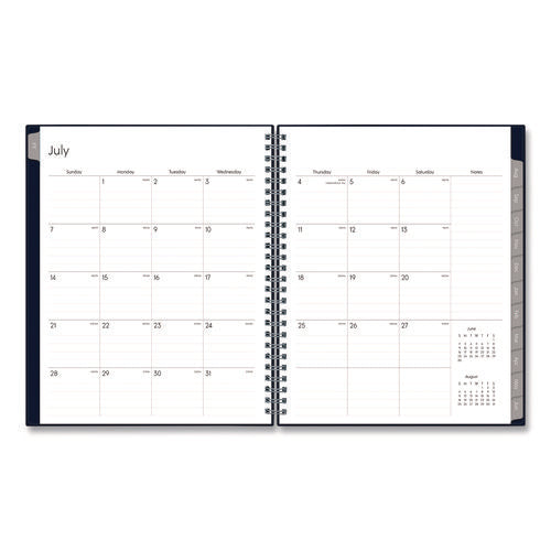 Passages Academic Year Weekly/monthly Planner, 9 X 7, Navy Blue Cover, 12-month: July 2024 To June 2025