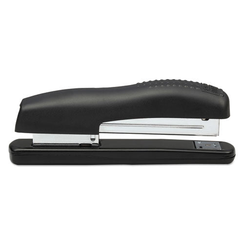 Ergonomic Desktop Stapler, 20-sheet Capacity, Black