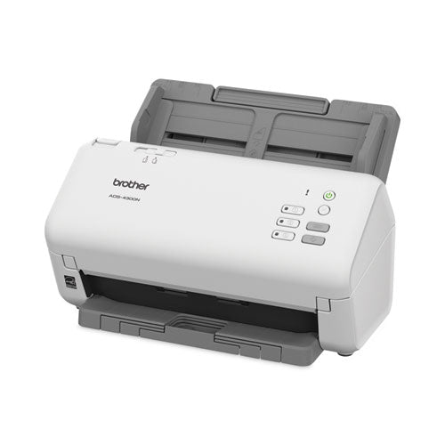 Ads-4300n Professional Desktop Scanner, 600 Dpi Optical Resolution, 80-sheet Auto Document Feeder