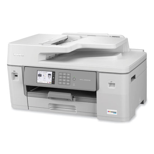 Mfc-j6555dw Inkvestment Tank All-in-one Color Inkjet Printer, Copy/fax/print/scan