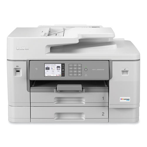 Mfc-j6955dw Inkvestment Tank All-in-one Color Inkjet Printer, Copy/fax/print/scan