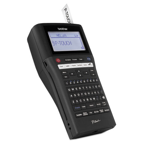 Pt-h500li Rechargeable Take-it-anywhere Labeler With Pc-connectivity, 30 Mm/s Print Speed, 4.8 X 9.7 X 3.5