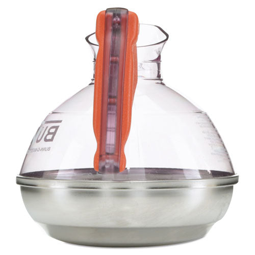 64 Oz. Easy Pour Decanter, Orange Handle