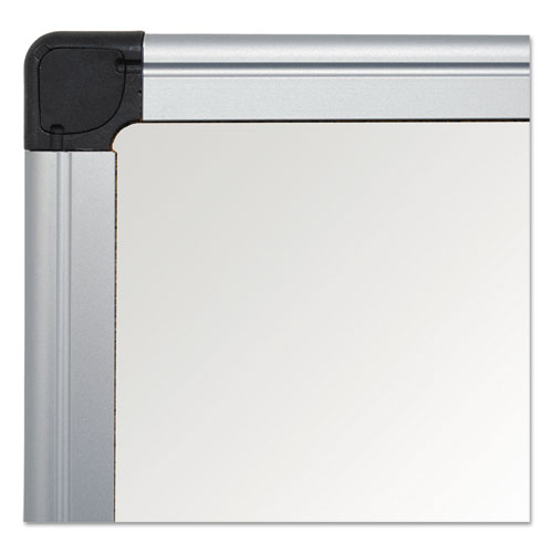 Porcelain Value Dry Erase Board, 24" X 36", White Surface, Satin Aluminum Frame