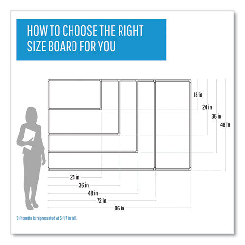 In-out Magnetic Dry Erase Board, 18-person Tracking, 36" X 24", White Surface, Satin Aluminum Frame