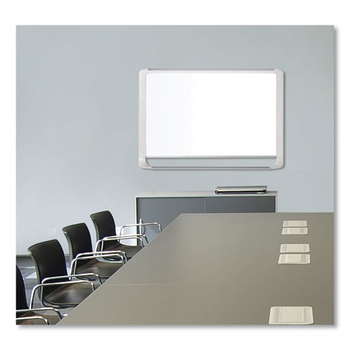 Gold Ultra Magnetic Dry Erase Boards, 48" X 36", White Surface, White/natural Aluminum Frame