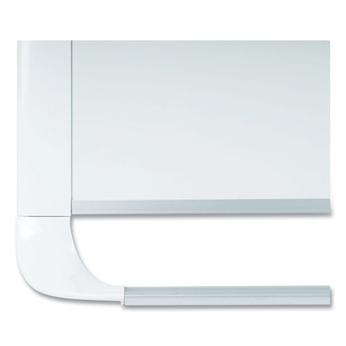 Gold Ultra Magnetic Dry Erase Boards, 48" X 36", White Surface, White/natural Aluminum Frame