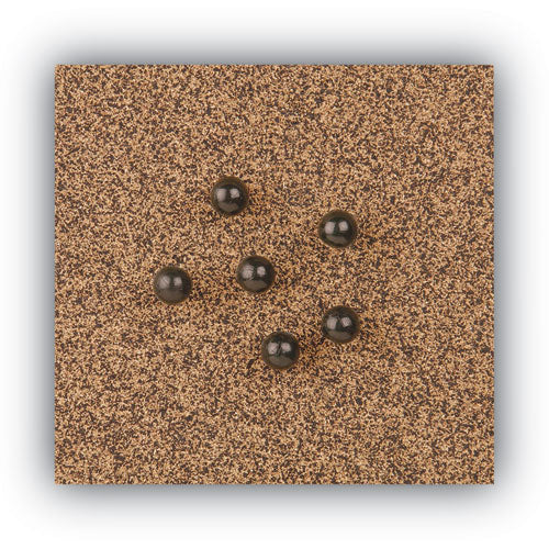 Tech Cork Board, 48" X 36", Tan Surface, Silver/black Aluminum Frame