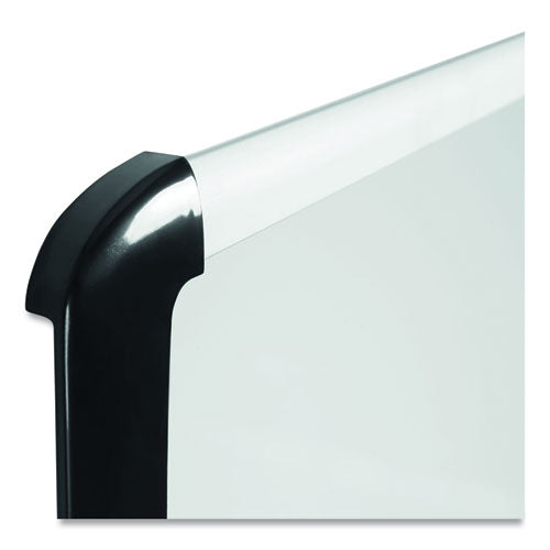 Gold Ultra Magnetic Dry Erase Boards, 72" X 48", White Surface, Black/satin Aluminum Frame