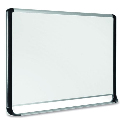 Gold Ultra Magnetic Dry Erase Boards, 72" X 48", White Surface, Black/satin Aluminum Frame