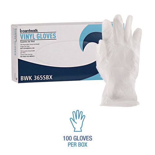 General Purpose Vinyl Gloves, Powder/latex-free, 2.6 Mil, Small, Clear, 100/box