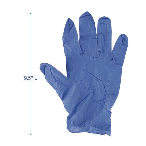 Disposable General-purpose Nitrile Gloves, Small, Blue, 4 Mil, 100/box