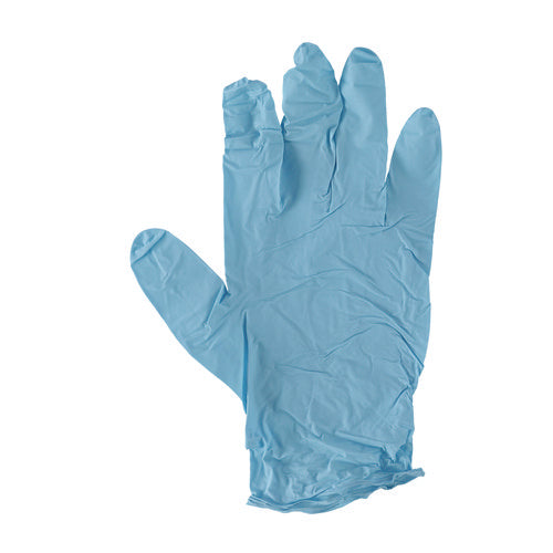 Disposable Examination Nitrile Gloves, Large, Blue, 5 Mil, 1,000/carton