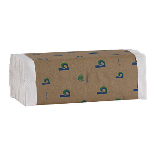 Boardwalk Green C-fold Towels, 1-ply, 10.13 X 12.75, Natural White, 150/pack, 16 Packs/carton